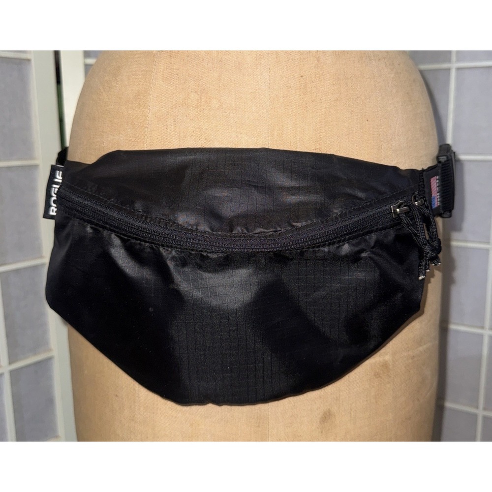 Rogue Fitness Fanny Pack Black Outdoor Travel Made In America Waist Belt Bag